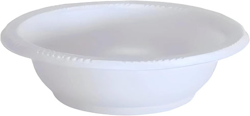 Party Dimensions Premium Heavy Weight Dessert Perfect White Excellent Small Plastic Disposable For Party Catering Supplies, 100 Pcs, 5 oz. Bowl by Party Dimensions