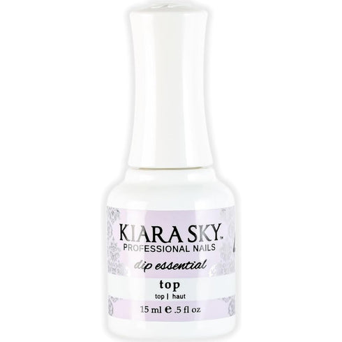 KIARA SKY Dip Manicure Nail Liquid Essentials, 0.5 fl oz, Step #4 Top Coat