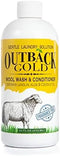 Outback Gold Wool Wash, Natural Plant Based Liquid Laundry Detergent, Fragrance Free, 16 Fl Oz