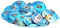 One Pleasure Plus with Silver Lunamax Pocket Case, Premium Lubricated Latex Condoms-24 Count