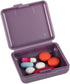 EZY DOSE Daily Travel Pocket Pharmacy Pill Organizer, 2-Pack, Portable Pill Box, Colors May Vary