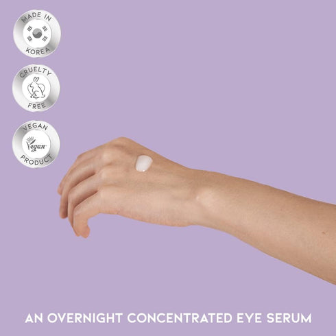 Eye Cream for Dark Circles, Puffiness, Bags, Anti-Aging Wrinkles, Korean Cream with Peptide, Vitamin C, Collagen, Vegan
