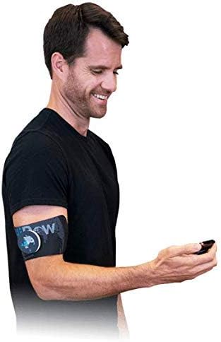 HiDow Electrode Gel Pads for Lower Back/Shoulder, 3.5 mm TENS Unit STEM and EMS Units