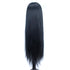 Mannequin Head with Hair - 26" Hair Styling Doll Head with Table Clamp Stand Included (Black YK)