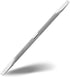 Rui Smiths Pro Cuticle Pusher, Stainless Steel Manicure Tool, Style 105