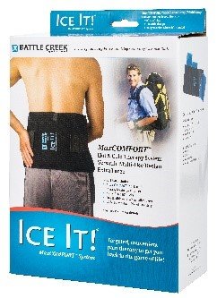 ColdCOMFORT Deluxe Triple Cold Pack Wrap, X-Large, 9" x 20"