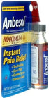 Anbesol Maximum Strength Instant Pain Relief Liquid - 0.41 oz (Pack of 3)