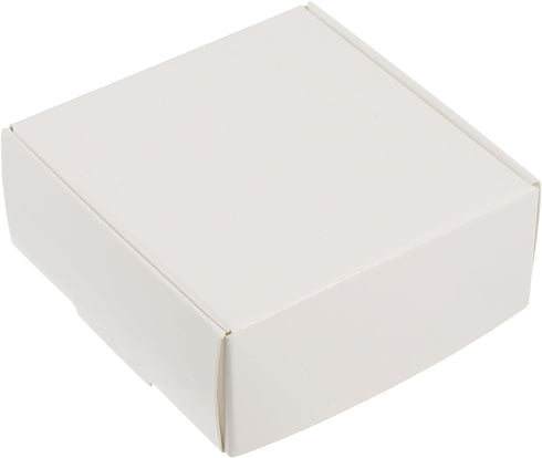 PATIKIL 3"x3"x1.5" Paper Soap Box, 20 Pack Homemade Soap Boxes for Birthday, Christmas DIY Craft, Square Packaging Boxes