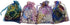 Tvoip 100Pcs Organza Drawstring Pouches, Coral Pattern Jewelry Packaging Bags (Mix) 4x6" (10x15cm)
