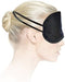 Dream Essentials Snooz Silky Soft Sleep Mask Value Pack - 4 Eye Masks, Black (4 Pack)