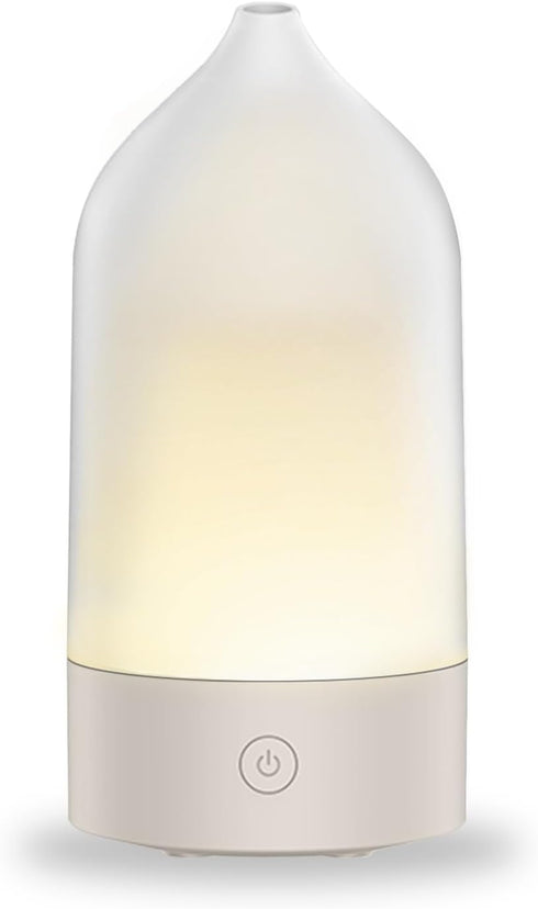 SIHUADON Essential Oil Diffuser, 120ml 3-in-1 Aromatherapy Diffuser Small Ultrasonic Cool Mist Humidifier