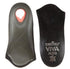 Pedag Viva Mini Leather Arch Support Inserts - 3/4 Size, Handmade in Germany, Black, for Plantar Fasciitis Relief