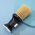 Neck Duster, Soft Hair Neck Duster for Hairdressing Powder Storage, Cleaning Brush for Haircut (Black)