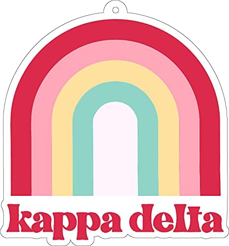 Kappa Delta Rainbow Air Freshener, 2/Pack, Flowers & Sunshine Scent