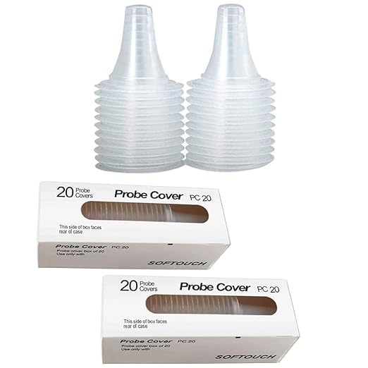 300pcs Disposable Ear Thermometer Probe Covers, Lens Filters for All Braun Models, Digital Thermometers