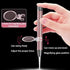 SelHeng 2Pcs Set,Reusable Set Rose Gold Ear Wax Removal Kit,Stainless Steel Ear Wax Remover with LED Lights