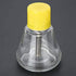 ZJchao 180 ml Press Bottle, Empty Nail Pump for Storing Nail Polish or Alcohol