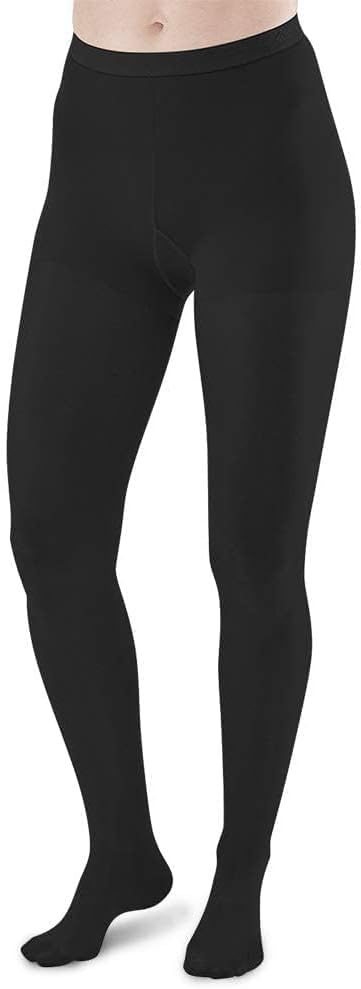 XUANSHOW 20-30mmHg Compression Pantyhose for Women, Medical Compression Stockings, High Waist Opaque Compression Tights