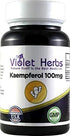Violet Herbs Kaempferol 100mg 60 Count Bottle,Capsule,Kaempferia Galangal, Rice Flour, Magnesium Sterate, Gelatin Capsule