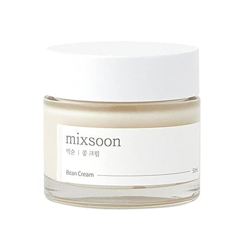 mixsoon Bean cream Vegansnail - Long-lasting Soothing Hydration Cream for Face, Korean Skin Care 1.69 fl.oz 50ml