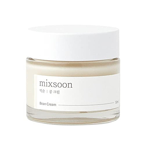 mixsoon Bean cream Vegansnail - Long-lasting Soothing Hydration Cream for Face, Korean Skin Care 1.69 fl.oz 50ml