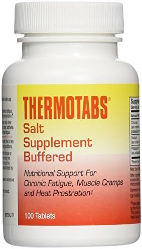 Thermotabs Salt Supplement Buffered - 100 Tablets (Pack of 3) by