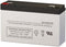 SigmasTek NPX-50 6 Volt 12 AmpH SLA Replacement Battery with F2 Terminal