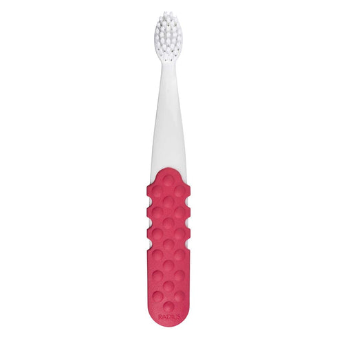 RADIUS Totz Plus Brush - Kids Toothbrush, Silky Soft, BPA Free, Designed for Delicate Teeth, 3 Years & Up