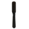 Small Home Stylish Mustache Pocket Hair Folding Brush, Black Comb for Men, Portable Detangling Grooming