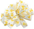 Rubber Duck Satin Craft Ribbon, 1" x 25 Yards, White with Yellow Rubber Duckies for Gifts, Baby Shower, Hair Bows