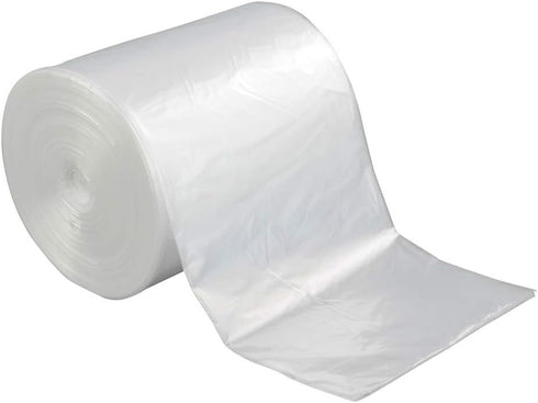 8 Gallon Trash Bag, 190 Counts, Tall Garbage Bags (Clear)