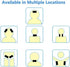 Fever Cooling Gel Patches, 20 Sheets, Cooling Forehead Strips for Relieving Headache, Toothache Pain, Drowsiness,
