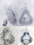 10 Pack Cpap Mask Liners, Ultra Soft Cotton Covers to Reduce Air Leaks, Washable with Laundry Bag (10 Count)