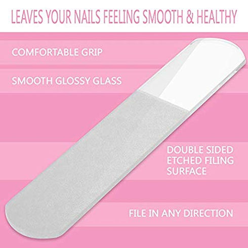 Manicure & Pedicure Complete Personal Care Kit for Women and Men, 6-Piece Grooming Set