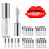 Yosoo 45Pcs Empty Lip Gloss Tubes, Clear Plastic Lip Balm Bottle Container, 1.2ml Makeup Tool