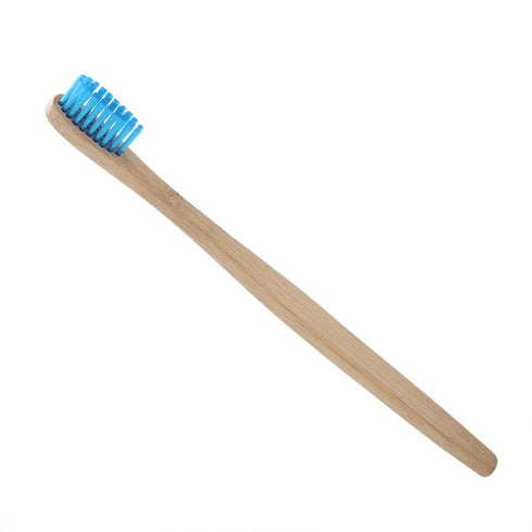 Toothbrush Soft Nylon, 6 Colors Recyclable for Oral Care (Blue)
