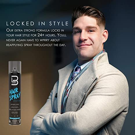 L3 Level 3 Hair Spray - Long Lasting Strong Hold Hair Spray for Men and Women, Suitable for All Hair Types