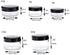ZEJIA 25PCS Mini Sample Containers with Lids, 5 Gram Empty Plastic Travel Cosmetic Containers with Labels