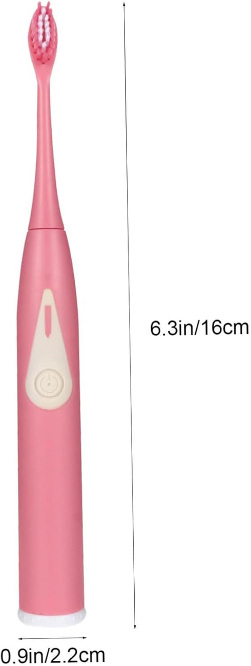 Vaguelly Portable Sonic Electric Toothbrush for Adults Rechargeable Whitening Toothbrush Travel Case Brush Heads