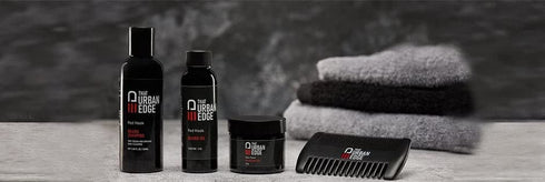 Wooden Beard Comb for Men, Dual Action Hair Comb for Fine and Coarse Beard Hair, Perfect for Grooming