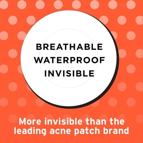 Healing Acne Patches No BS - Hydrocolloid Acne Spot Treatment to Prevent Scars, Invisible on All Skin Tones (36ct)