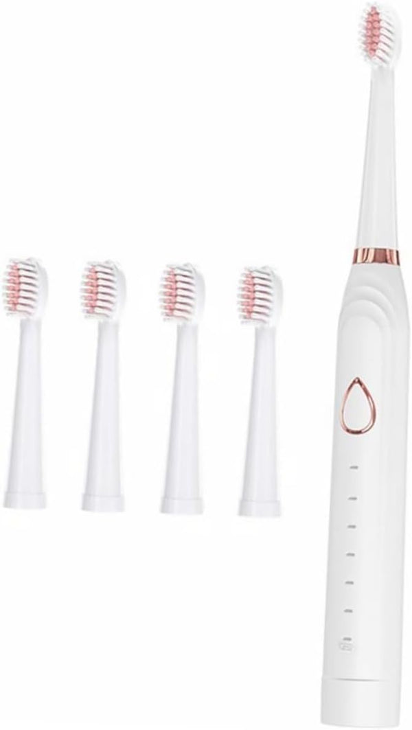 Sonic Electric Toothbrush Set for Adults and Boys and Girls 3-in-1 Rechargeable
