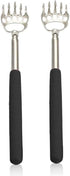 2PCS Back Scratchers, Bear Claw Shaped Scratcher with Extendable Metal Retractable Telescopic Handle