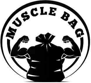 Muscle Bag 4 Gallon Durable Waste Bin Trash Bags, 500 Count, 50 Bags Per Roll, Leak Proof Plastic