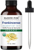 Majestic Pure Frankincense USDA Organic Essential Oil - 100% Organic Quality Oil for Skincare & Aromatherapy - 1 fl oz