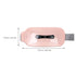 Menstrual Heating Pad Fast Heating and Massage Function Portable Elastic Waist Belt for Cramps and Lower for Women