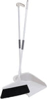KALLORY Broom and Dustpan Set, Dust Pan and Broom Combo for Floor Cleaning, Long Handle for Indoor Outdoor Use