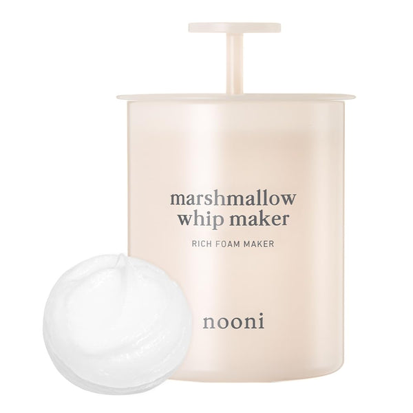 NOONI 2-in-2 Much Needed Facial Cleansing Single - Marshmallow Whip Maker, Gentle Deep Cleanser for All Skin Types