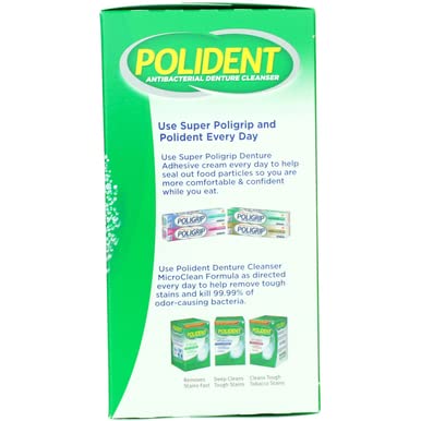 Polident Overnight, 84 Count (Pack of 2)