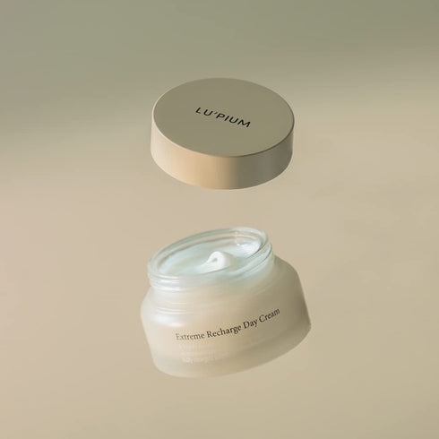 LU'PIUM Extreme Recharge Day Cream, 50ml, Korean Skin Care, Nourishing Moisturizing Anti-aging, Relieving Skin Stress